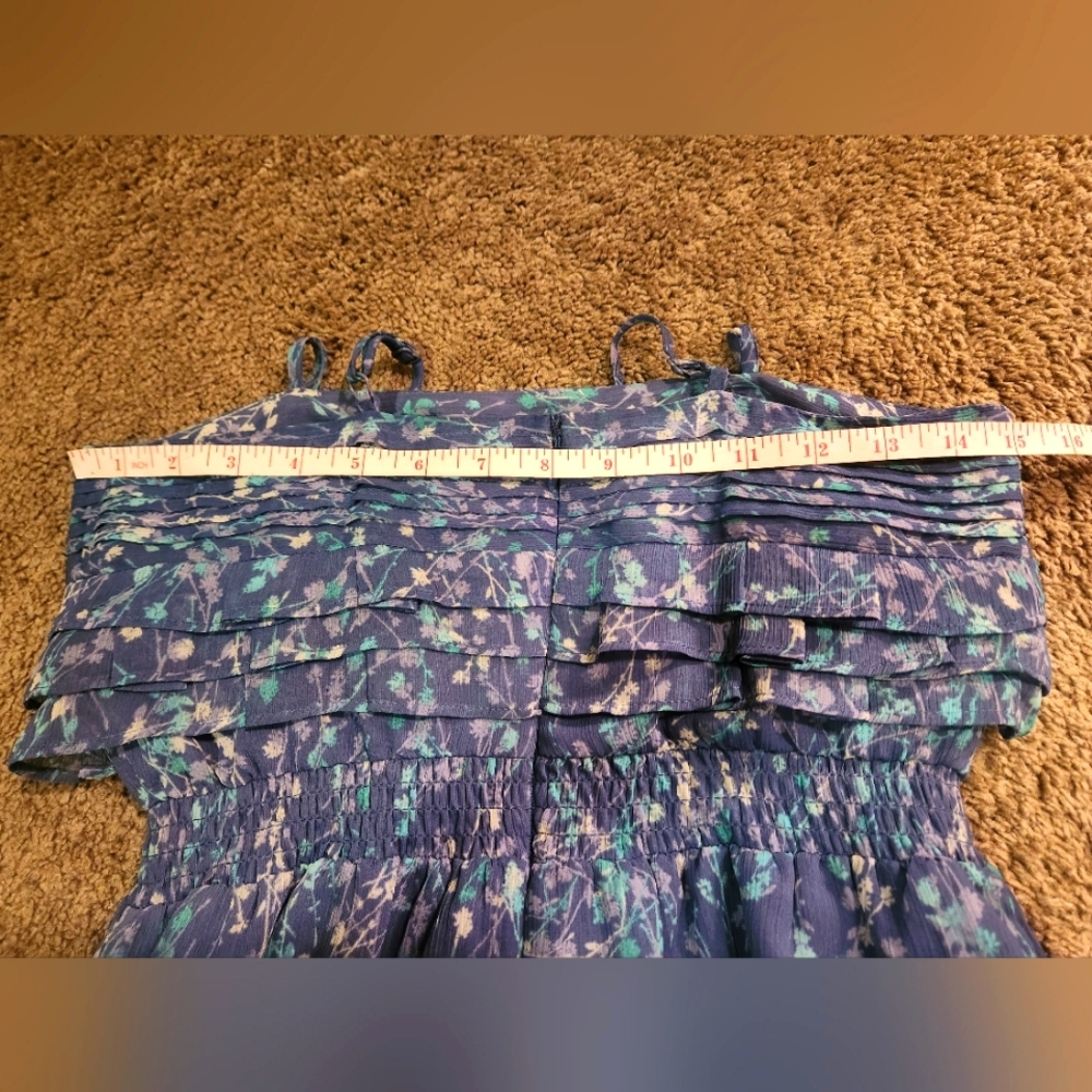 Lauren Conrad Blue Floral Mini Sundress - Picture 13 of 13